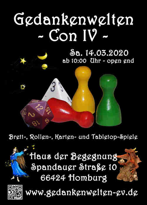 Flyer GedankenweltenCon IV