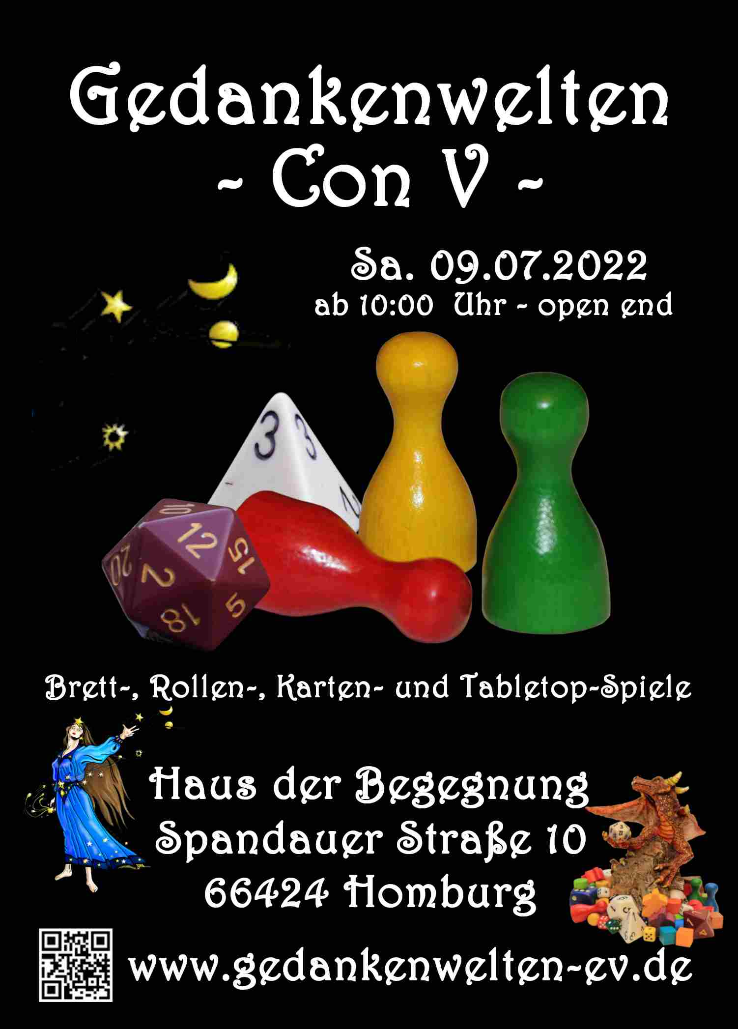 Flyer GedankenweltenCon V